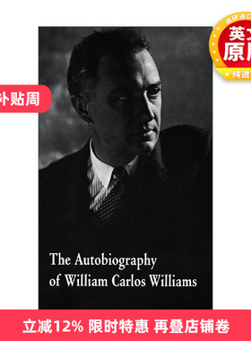 英文原版 The Autobiography of William Carlos Williams 威廉·卡洛斯·威廉斯自传 红色手推车 春天及一切 进口英语原版书籍