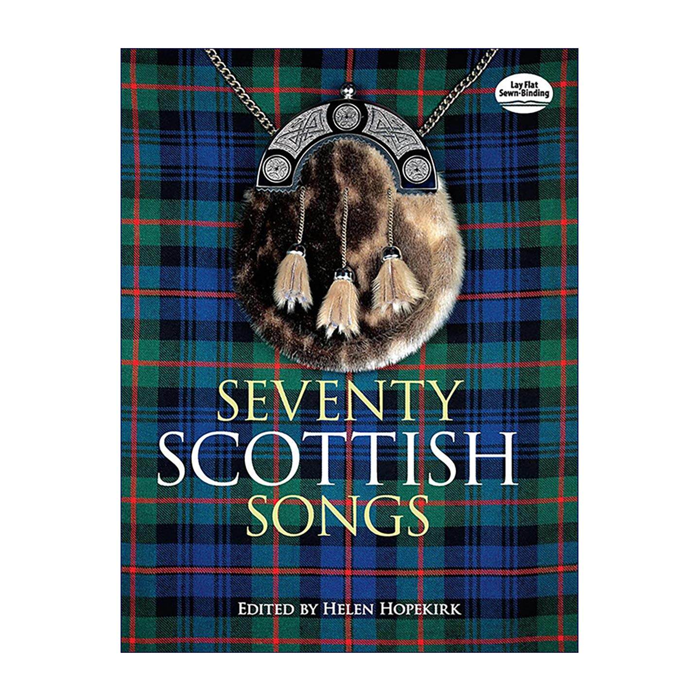 英文原版 Seventy Scottish Songs 苏格兰经典传统歌曲精选集 歌词与钢琴伴奏乐谱 英文版 进口英语原版书籍