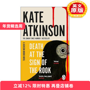 英文原版 Death at the Sign of the Rook 白嘴鸦标记下的死亡 凯特?阿特金森 畅销悬疑推理小说 英文版 进口英语原版书籍