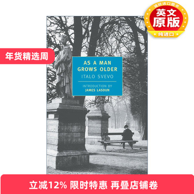 英文原版小说 As a Man Grows Older New York Review Books Classics 当你老去 Italo Svevo 英文版 进口英语原版书籍