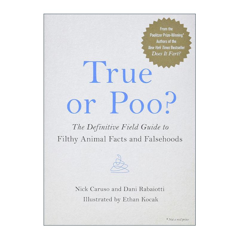 英文原版 True or Poo? 动物奇葩说 关于屎尿屁的那些真真假假的流言 精装幽默故事 英文版 进口英语原版书籍