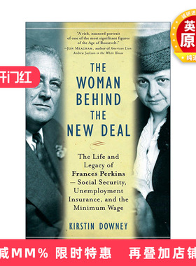 英文原版 The Woman Behind the New Deal 新政背后的女人 Frances Perkin弗朗西丝·珀金斯传记 美国史上首位女内阁成员