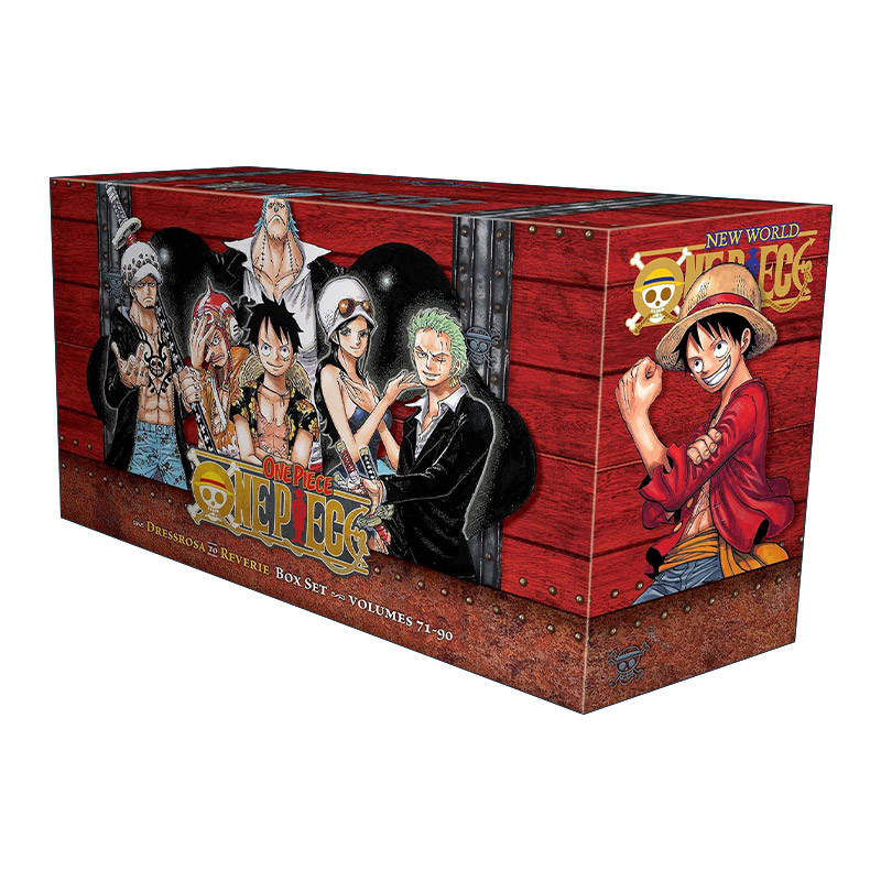 英文原版 One Piece Box Set 4 海贼王漫画 71-90册盒装 英文版 进口英语原版书籍