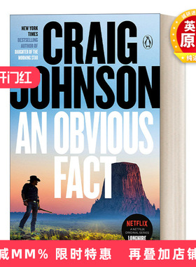 英文原版 An Obvious Fact Walt Longmire Mystery 12 西镇警魂系列12 明显的事实 同名电影原著小说 Craig Johnson 进口英语书籍