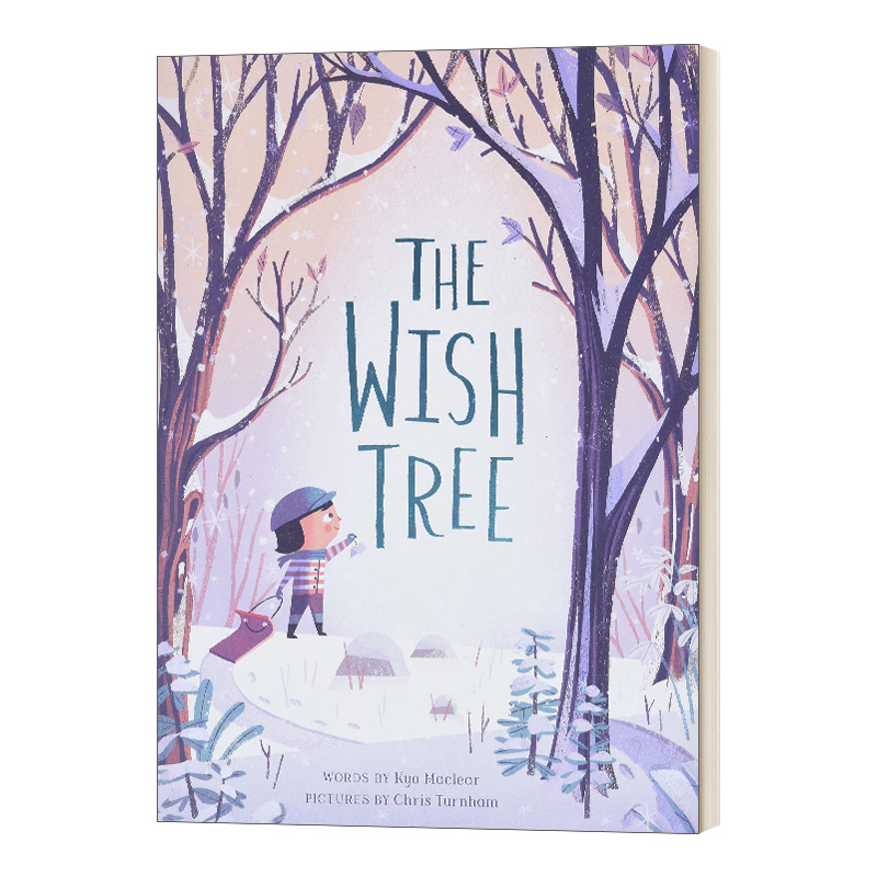 英文原版绘本 The Wish Tree 许愿树 精装绘本 Chris Turnham 插画 Kyo Maclear作品 圣诞节日主题 英文版 进口英语原版书籍