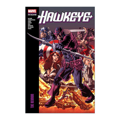英文原版 Hawkeye Modern Era Epic Collection The Reunion 鹰眼现代史诗珍藏集 重聚 漫威漫画 Jim McCann 进口英语原版书籍