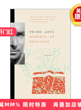 英文原版 Moments of Reprieve 缓刑时刻 普里莫莱维短篇故事集 英文版 进口英语原版书籍