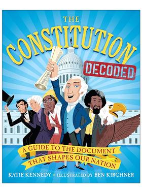 英文原版 The Constitution Decoded 宪法解码 塑造美国的文件指南 英文版 进口英语原版书籍