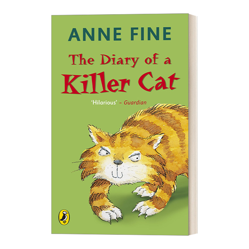英文原版 The Diary of a Killer Cat 杀手猫日记 安妮 范恩经典儿童小说 英文版 进口英语原版书籍