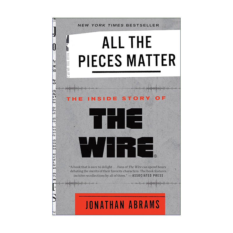 英文原版 All the Pieces Matter 所有的细节都很重要 HBO美剧火线内幕故事 Jonathan Abrams 英文版 进口英语原版书籍