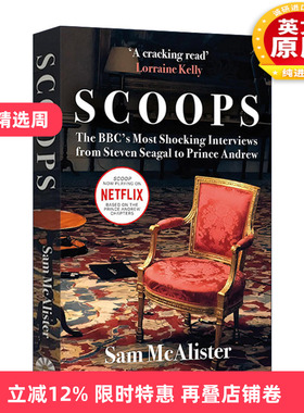 英文原版 Scoops 独家新闻 BBC令人震惊的访谈幕后 Netflix电影皇室丑闻夜原著 英文版 进口英语原版书籍