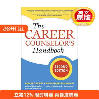 英文原版 The Career Counselor's Handbook 职业顾问手册 第二版 求职 人力资源 Richard Nelson Bolles 英文版 进口英语书籍