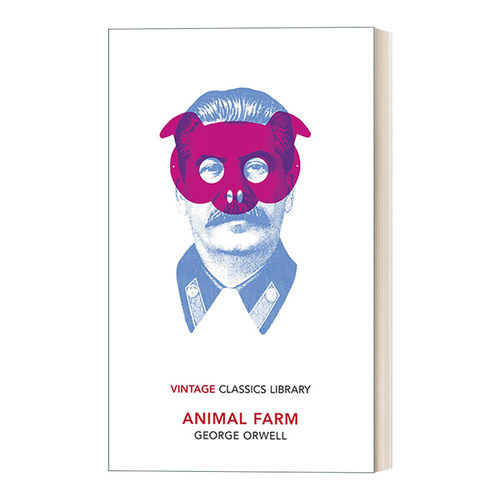 英文原版 Animal Farm 动物农场 Vintage经典图书馆系列 英文版 进口英语原版书籍