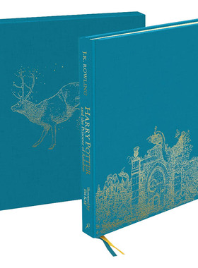 英文原版小说 Harry Potter and the Prisoner of Azkaban 哈利波特与阿兹卡班的囚徒 彩绘版豪华精装 英文版 进口英语原版书籍