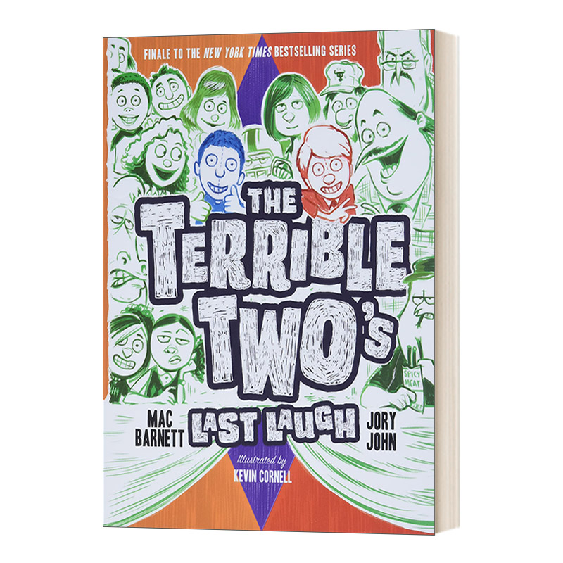 英文原版 Terrible Two'S Last Laugh 淘气二人组笑到最后 英文版 进口英语原版书籍儿童全英语书