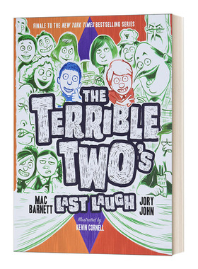 英文原版 Terrible Two'S Last Laugh 淘气二人组笑到最后 英文版 进口英语原版书籍儿童全英语书