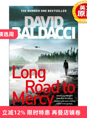 英文原版小说 Long Road to Mercy 寻找梅西 Baldacci David Atlee Pine Series 1 英文版 进口英语原版书籍