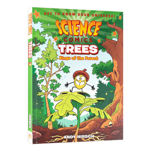 英文原版 Science Comics Trees 科学漫画系列 树 科普认知读物 儿童绘本图画书 英文版