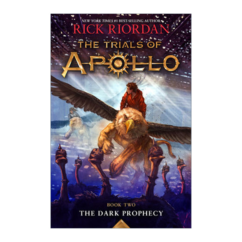 英文原版 The Trials of Apollo 2 The Dark Prophecy 阿波罗的审判2 英文版 进口英语原版书籍