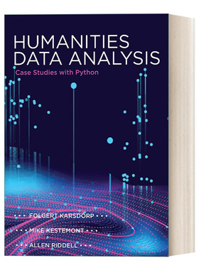 英文原版 Humanities Data Analysis 人文数据分析 Python案例研究 Folgert Karsdorp 精装 英文版 进口英语原版书籍
