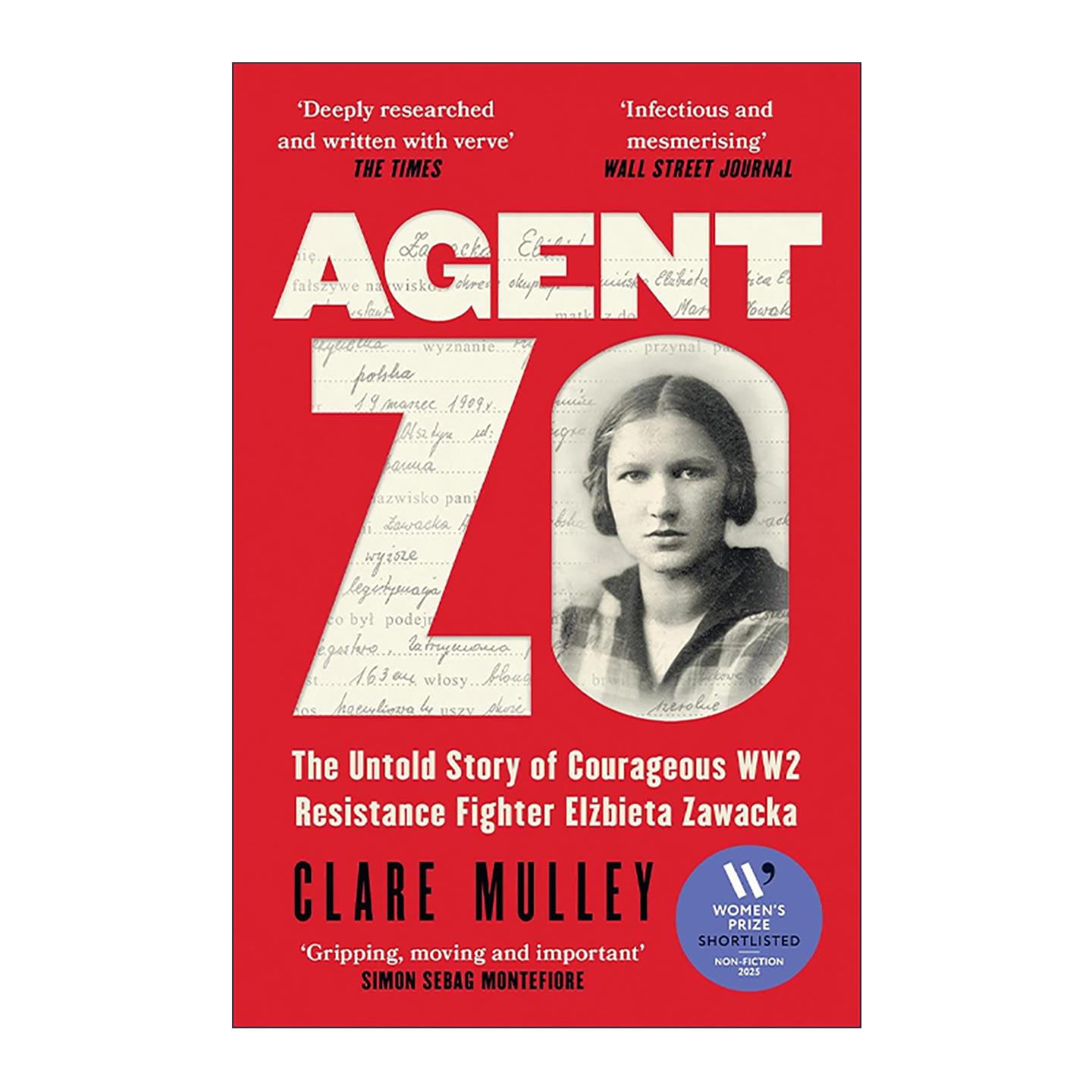 英文原版 Agent Zo 特工佐 无畏的战士扎瓦卡不为人知的故事 二战 入围2025年英国女性非虚构文学奖 英文版 进口英语原版书籍