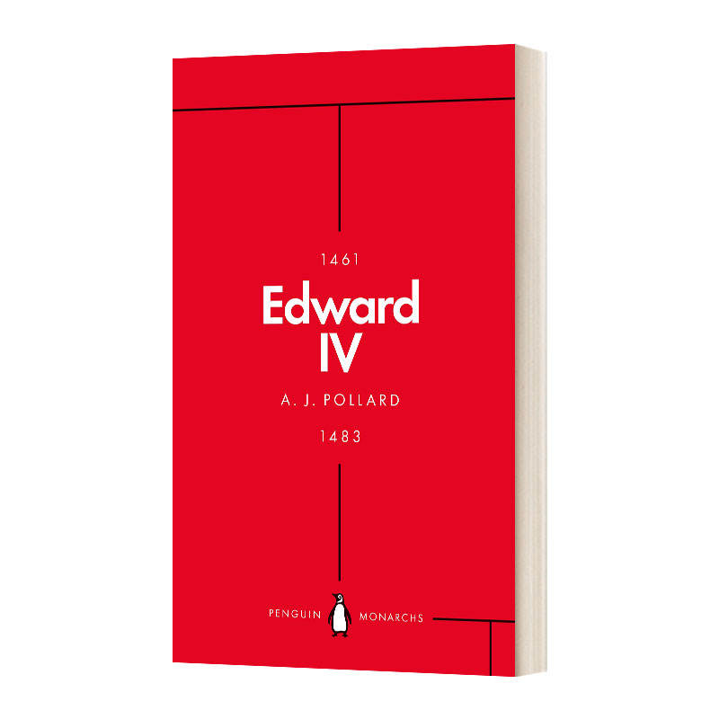 英文原版 Edward IV Penguin Monarchs 英国君王史 爱德华四世 平装 英文版 进口英语原版书籍