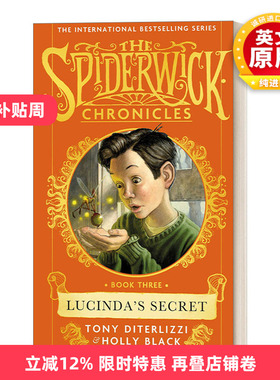 英文原版小说 Lucinda'S Secret 奇幻精灵事件簿3 精装 英文版 进口英语原版书籍