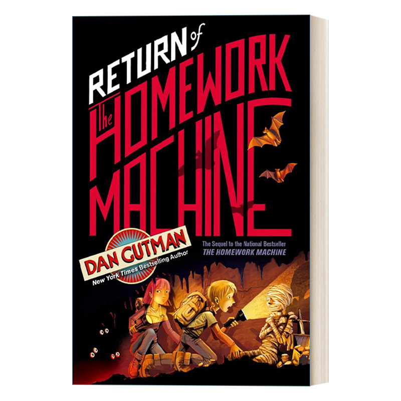 英文原版 Return of the Homework Machine 家庭作业机的回归 英文版 进口英语原版书籍