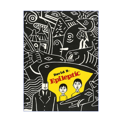 英文原版 Epileptic 痛到癫 法国漫画家David Beauchard自传性家庭漫画 安古兰获奖漫画 英文版 进口英语原版书籍