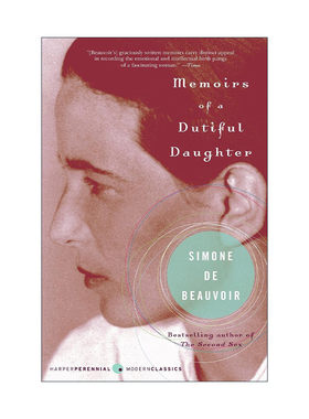 英文原版 Memoirs of a Dutiful Daughter 闺中淑女 西蒙波伏娃回忆录 英文版 进口英语原版书籍