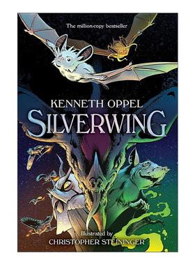 英文原版 Silverwing 银翅蝠 漫画版 英文版 进口英语原版书籍