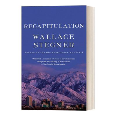 英文原版 Recapitulation 重演 经典文学 普利策奖得主Wallace Stegner 英文版 进口英语原版书籍