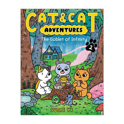 英文原版 Cat and Cat Adventures The Goblet of Infinity 猫猫历险记2 全彩漫画 英文版 进口英语原版书籍