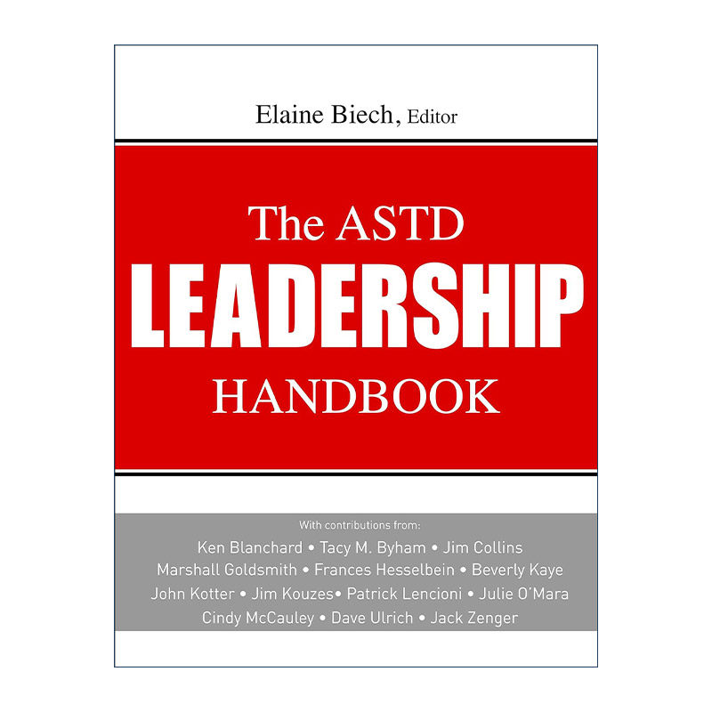 英文原版 The ASTD Leadership Handbook 美国培训与发展协会领导力开发手册 Elaine Biech 精装 英文版 进口英语原版书籍