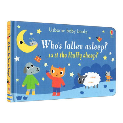 英文原版 Who's fallen asleep? ...is it the fluffy sheep? 识物科普探索发现 英文版 进口英语原版书籍