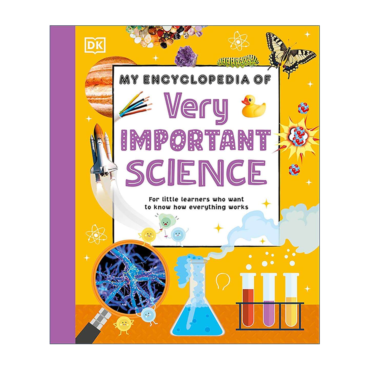 英文原版 My Encyclopedia of Very Important Science 那些重要的科学 DK儿童全彩图解科普百科精装 英文版 进口英语原版书籍