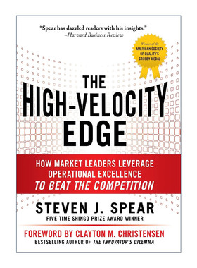 英文原版 High-Velocity Edge 高速优势 市场领导者如何利用卓越运营来击败竞争对手 精装第2版 英文版 进口英语原版书籍