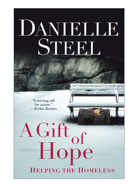 英文原版 A Gift of Hope 希望的礼物 帮助无家可归的人 志愿工作传记 Danielle Steel 英文版 进口英语原版书籍