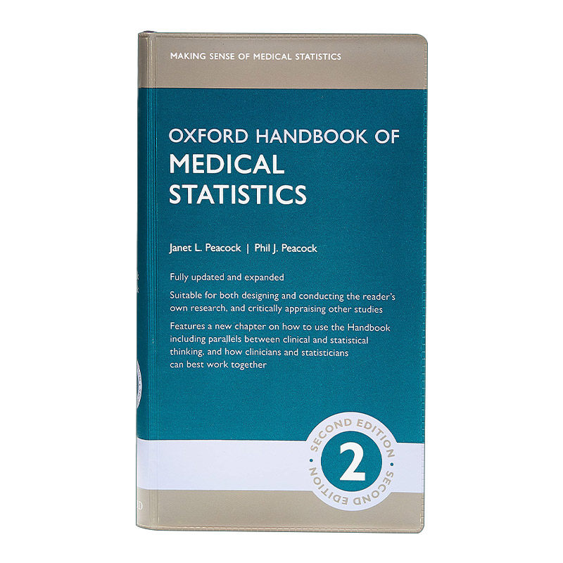 英文原版 Oxford Handbook of Medical Statistics 牛津医学统计手册 英文版 进口英语原版书籍