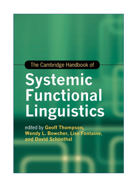 英文原版 The Cambridge Handbook of Systemic Functional Linguistics 剑桥系统功能语言学手册 英文版 进口英语原版书籍