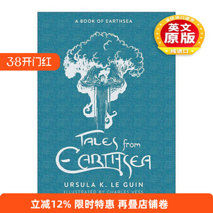 英文原版 Tales from Earthsea 地海传说5 地海战记 The Earthsea系列 经典奇幻小说精装 厄休拉·勒古恩 英文版 进口英语原版书籍