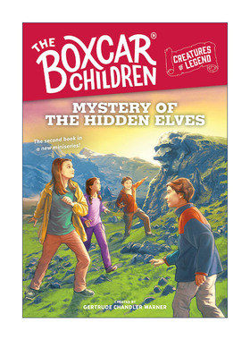 英文原版 Mystery of the Hidden Elves The Boxcar Children Creatures of Legend Book 2 棚车少年 传说中的生物系列2 进口书籍
