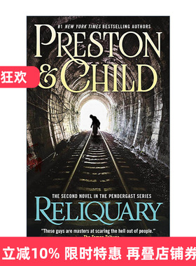 英文原版 Reliquary 圣骨匣 彭德加斯特系列 英文版 进口英语原版书籍
