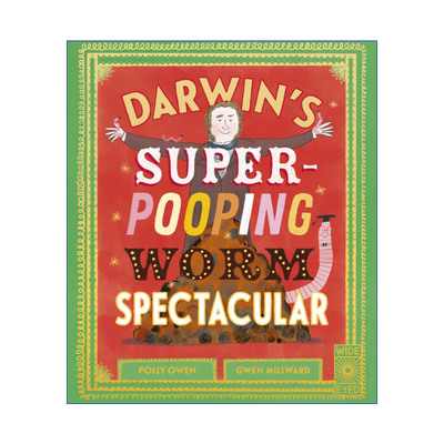 英文原版 Darwin's Super-Pooping Worm Spectacular 达尔文的超级蠕虫奇观 儿童科普百科精装 英文版 进口英语原版书籍