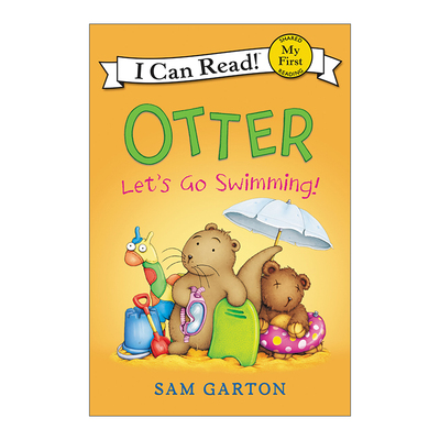 英文原版 Otter Let's Go Swimming! 水獭系列 My First I Can Read分级阅读 英文版 进口英语原版书籍