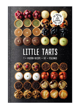 英文原版 Little Tarts 小馅饼美食书 糕点甜食点心烘焙爱好者的精装食谱书 英文版 进口英语原版书籍