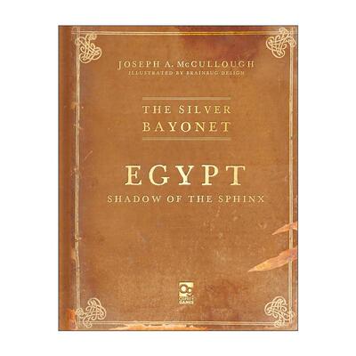 英文原版 The Silver Bayonet Egypt 银刺刀 埃及斯芬克斯之影 哥特式拿破仑战争桌面战争兵棋指导书 英文版 进口英语原版书籍