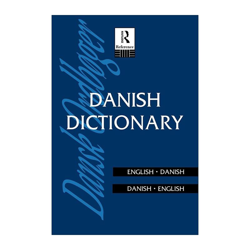 英文原版 Danish Dictionary 丹麦语 英语 双语字典 英文版 进口英语原版书籍