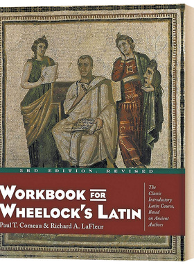 韦洛克拉丁语练习册 英文原版 Workbook for Wheelock's Latin 进口书 全英文版