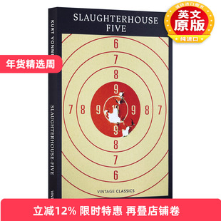 英文原版 Slaughterhouse 5 五号屠场 库尔特?冯内古特 Vintage经典战争文学系列 英文版 进口英语原版书籍